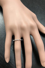 Load image into Gallery viewer, Splendid 0.12 Carats Natural Diamond 14K Solid White Gold Ring