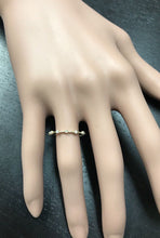 Load image into Gallery viewer, Splendid 0.10 Carats Natural Diamond 14K Solid Yellow Gold Ring