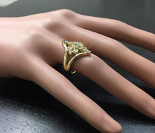 Load image into Gallery viewer, Splendid 1.00 Carat Natural Diamond 14K Solid Yellow Gold Ring