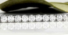 Load image into Gallery viewer, Very Impressive 3.15 Carats Natural Diamond 14K Solid White Gold Bracelet