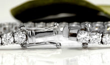 Load image into Gallery viewer, Very Impressive 3.15 Carats Natural Diamond 14K Solid White Gold Bracelet
