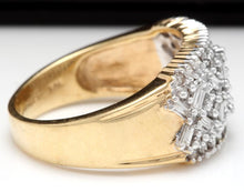 Load image into Gallery viewer, Splendid 1.25 Carats Natural Diamond 14K Solid Yellow Gold Ring