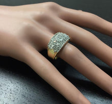 Load image into Gallery viewer, Splendid 1.25 Carats Natural Diamond 14K Solid Yellow Gold Ring