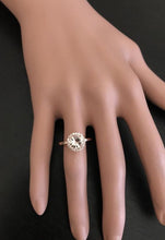 Load image into Gallery viewer, 2.25 Carats Natural Morganite and Diamond 14K Solid Rose Gold Ring