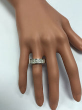 Load image into Gallery viewer, Estate 1.20Ct Natural VS1 Diamond 14K Solid White Gold Unisex Ring